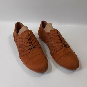 Call it Spring Size 7.5 Brown Lace Up Loafers